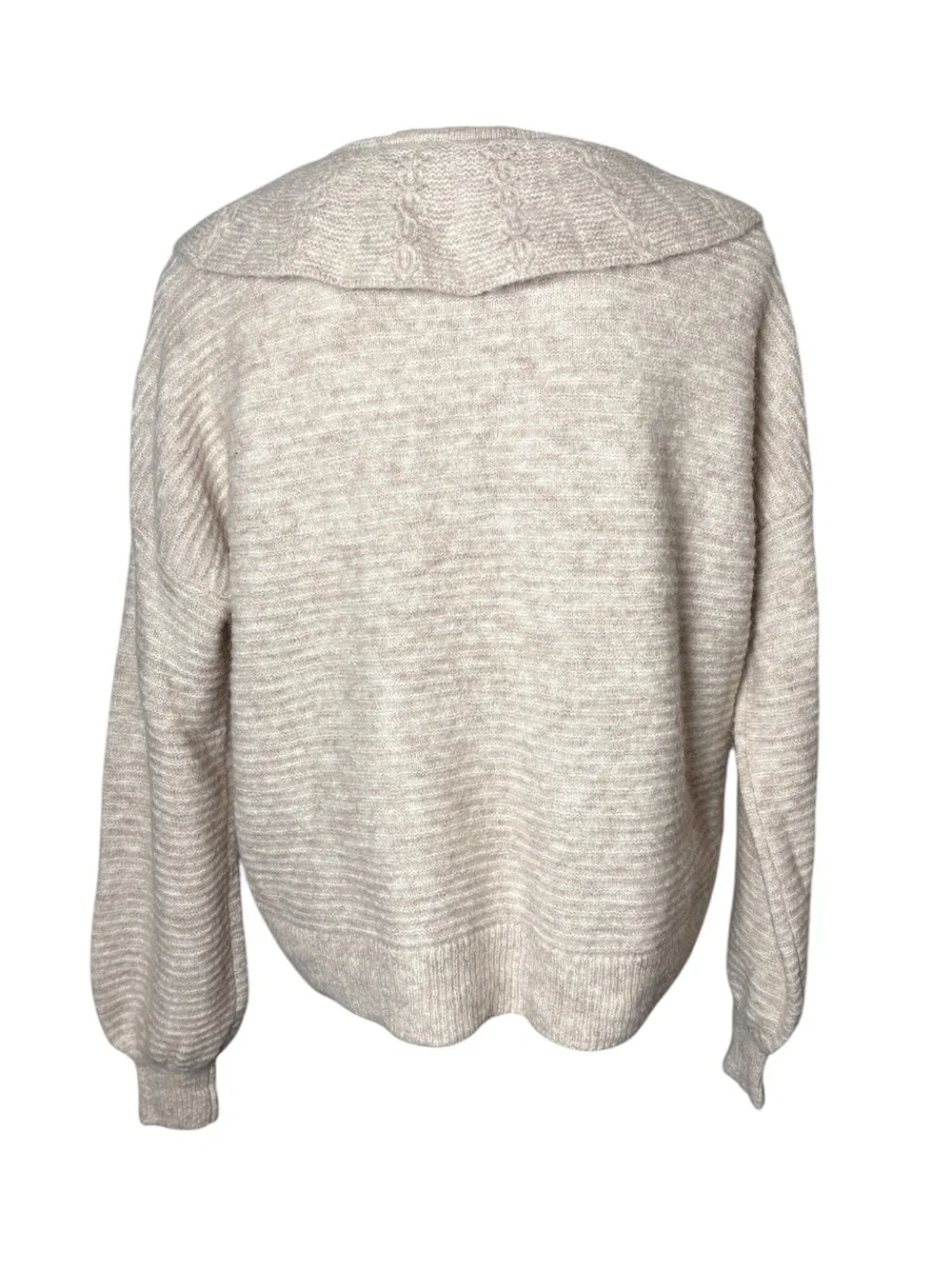 MADEWELL Alpaca Wool Peter Pan Collar Cardigan – Size Small Cottagecore